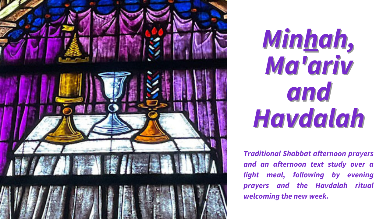 Minhah, Ma'ariv, and Havdalah Beth Shalom